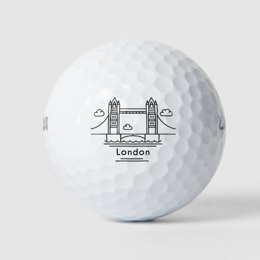 Londen Golfballen (Voorkant)