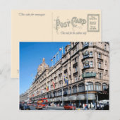 Londen, Harrods in Knightsbridge Briefkaart (Voorkant / Achterkant)