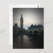 Londen - het Briefkaart van Big Ben (Voorkant / Achterkant)