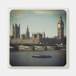 Londen - Houses of Parliament Magnet Magneet