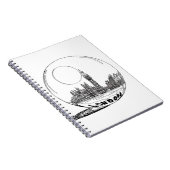 Londen in een glazen bal. notitieboek (Rechterzijde)