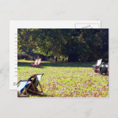 Londen in het park briefkaart (Voorkant / Achterkant)