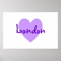 Londen in Paars