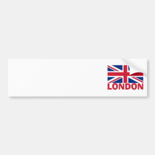 Londen in Red Bumpersticker