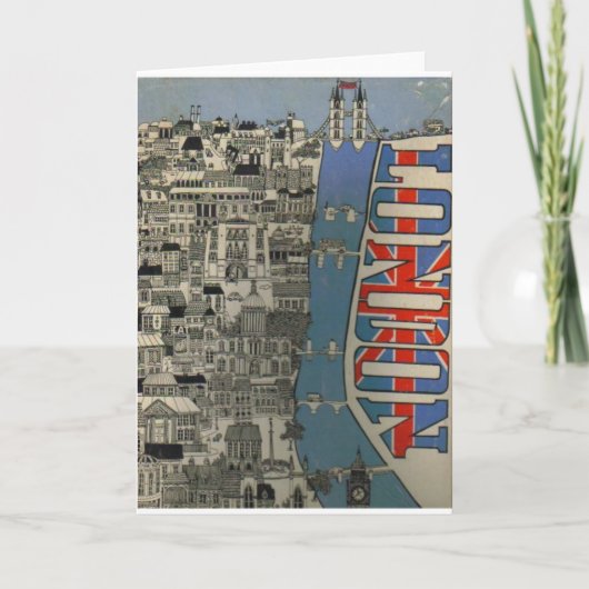 londen kaart (Voorkant)