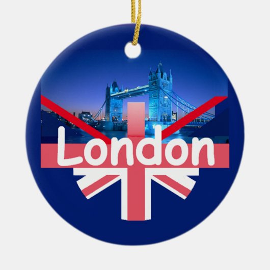 LONDEN KERAMISCH ORNAMENT (Voorkant)