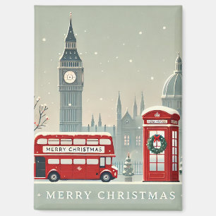 Londen Kerstmis Big Ben & Feestelijk Londen Magneet