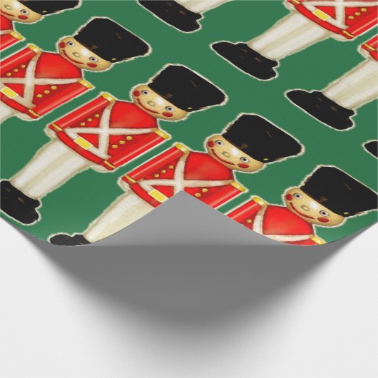 Londen Kerstmis Cadeaupapier (Hoek)