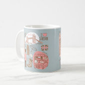 londen koffiemok (Voorkant links)