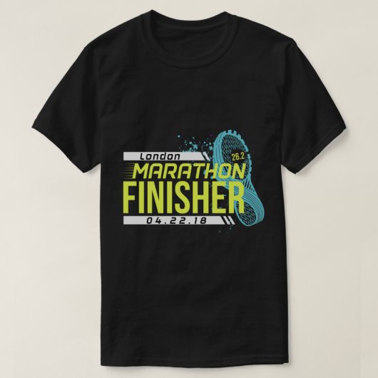 Londen Marathon 2018 T-shirt (Design voorkant)