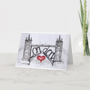 Londen met liefde kaart