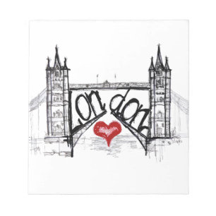 Londen met liefde notitieblok