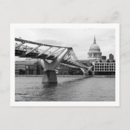 Londen: Millennium Bridge & St. Paul's Cathedral Briefkaart