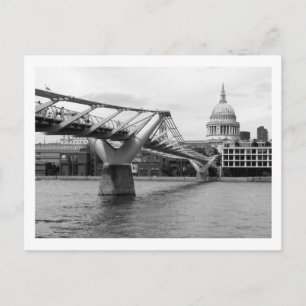 Londen: Millennium Bridge & St. Paul's Cathedral Briefkaart