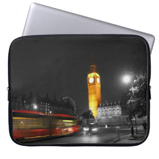 londen nacht laptop sleeve