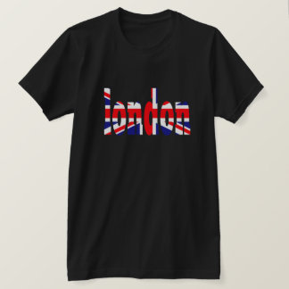 Londen op een Uniefoor T-shirt