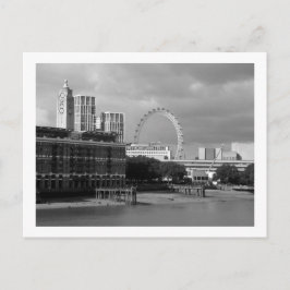 Londen: OXO Tower, London Eye & Theems Briefkaart