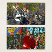 Londen pageantry profiel kaart (Voorkant /achterkant)