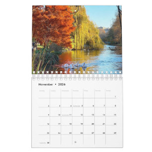 Londen Park Wilde Natuur Rust Kalender