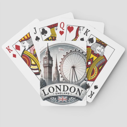 Londen Pokerkaarten (Achterkant)