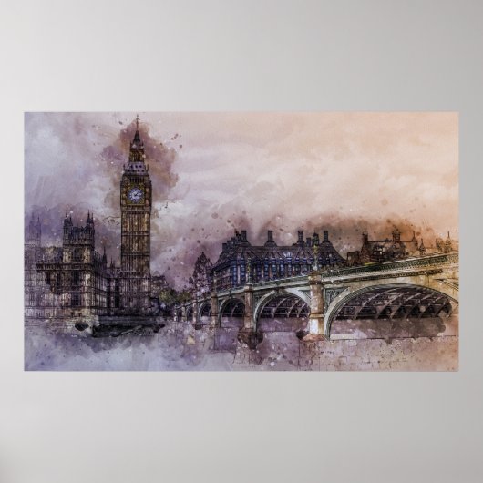 Londen Poster (Voorkant)