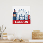 Londen Poster (Keuken)