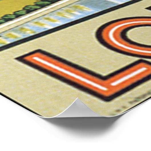 Londen Poster (Hoek)