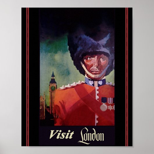 Londen Poster Poster (Voorkant)