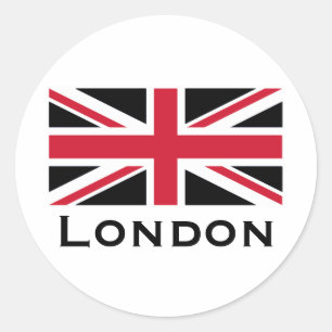 Londen Ronde Sticker
