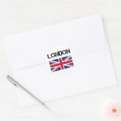 Londen Ronde Sticker (Envelop)