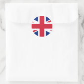 Londen Ronde Sticker (Tas)