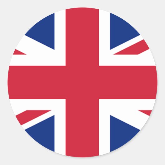 Londen Ronde Sticker (Voorkant)