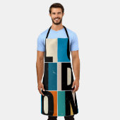 Londen Schort (Gedragen)