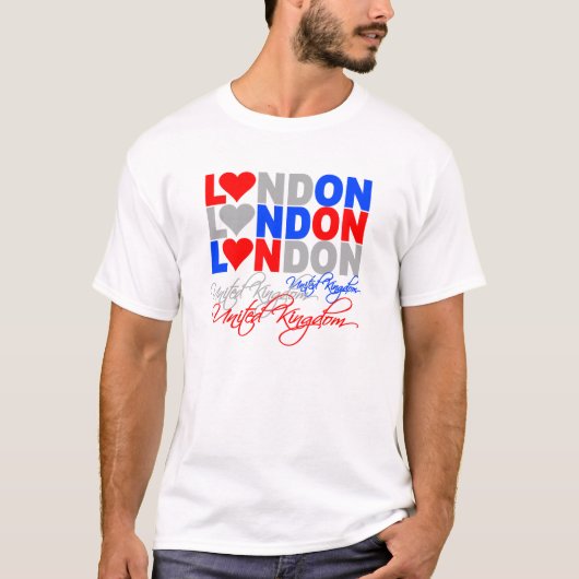 Londen shirt - kies stijl (Voorkant)