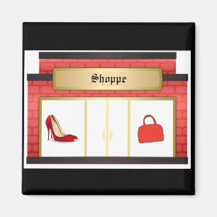 Londen Shopping Theme Magnet Magneet