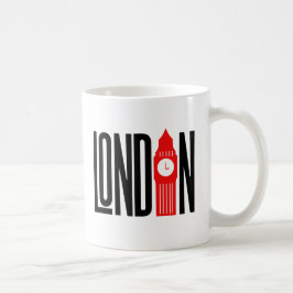 Londen Skyline Retro City Pride Design Koffiemok