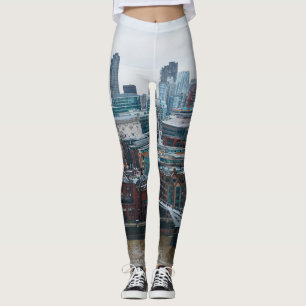 Londen Skyline: St. Paul's Aerial Uitzicht Leggings