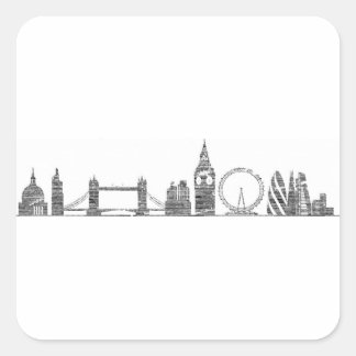 Londen Skyline Stickers