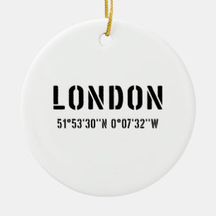 Londen Souvenir City Keramisch Ornament