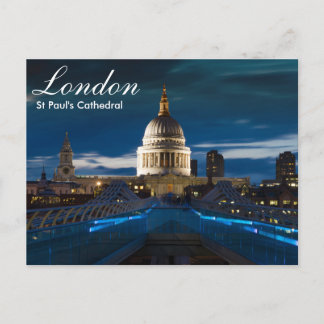 Londen - St Paul's Cathedral-briefkaart Briefkaart