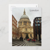 Londen - St Paul's Cathedral Feestdagenkaart (Voorkant / Achterkant)