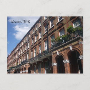 londen straat briefkaart