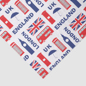 Londen Tissuepapier (Detail)