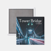 Londen Tower Bridge Souvenir Magneet (Voorkant / Achterkant)