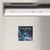 Londen Tower Bridge Souvenir Magneet (Insitu (Vaatwasser))
