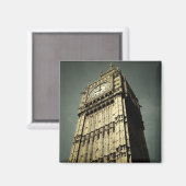 Londen - Tower en Big Ben Magnet Magneet (Voorkant / Achterkant)