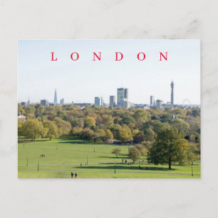 Londen uitzicht vanaf Primrose Hill briefkaart