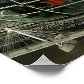 LONDEN UITZICHT VIA LONDON EYE PODS Poster (Hoek)