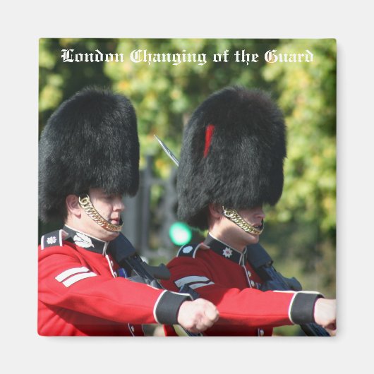 Londen Verandering van de Garde Magneet (Voorkant)