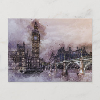 Londen, Verenigd Koninkrijk Briefkaart